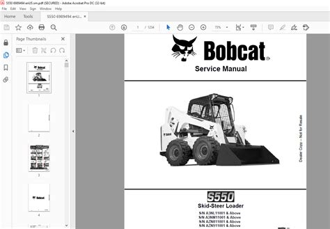 bobcat s550 skid steer specs|bobcat s550 manual.